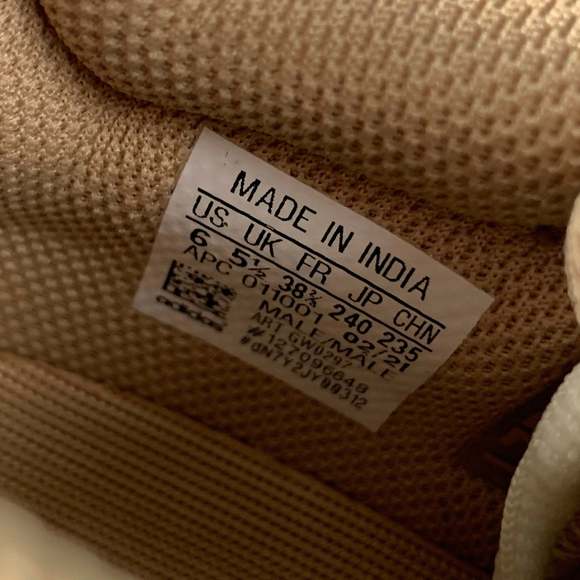 ADIDAS x YEEZY Boost 700 Beige Multi-Color Suede Wave Runner Sneakers - Picture 7 of 8